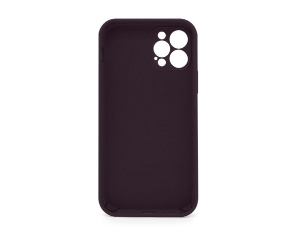 Чохол Full Silicone Case для Apple iPhone 12 Pro elderberry (69) закрита камера