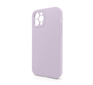 Чохол Full Silicone Case для Apple iPhone 12 Pro lilac purple (72) закрита камера (без логотипу)