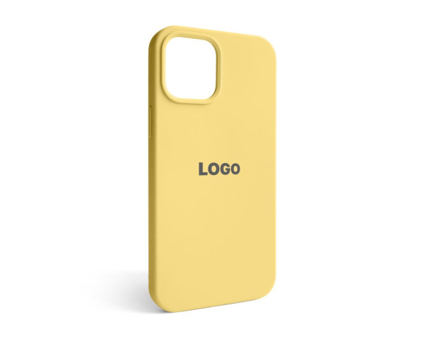 Чохол Full Silicone Case для Apple iPhone 12 Pro Max yellow (04)