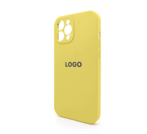 Чохол Full Silicone Case для Apple iPhone 12 Pro Max yellow (04) закрита камера