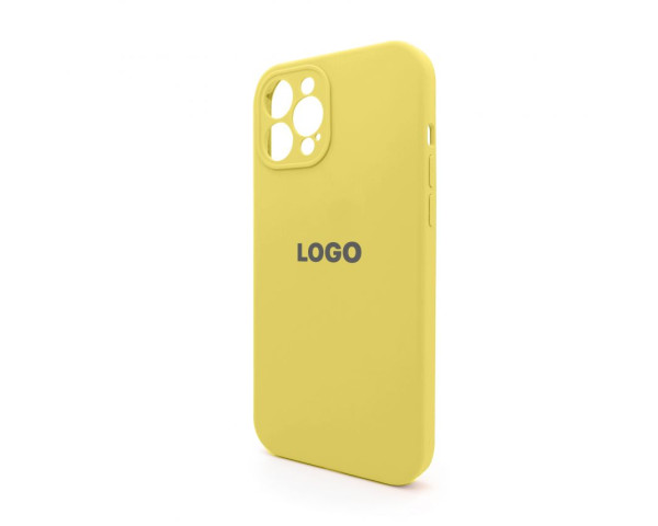 Чохол Full Silicone Case для Apple iPhone 12 Pro Max yellow (04) закрита камера