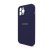 Чохол Full Silicone Case для Apple iPhone 12 Pro Max dark blue (08) закрита камера