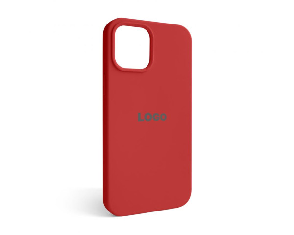 Чохол Full Silicone Case для Apple iPhone 12 Pro Max red (14)