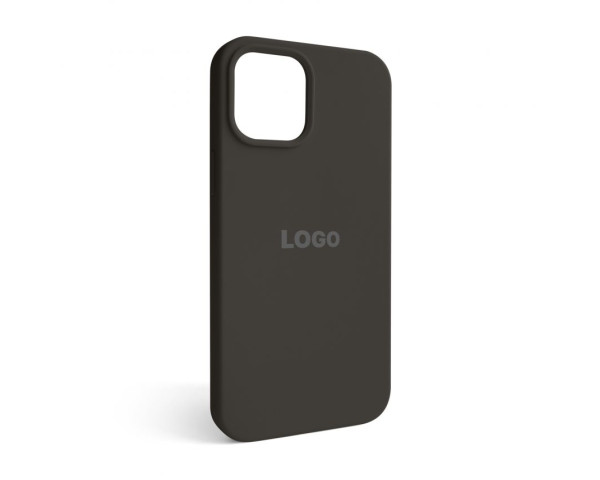 Чохол Full Silicone Case для Apple iPhone 12 Pro Max dark grey (15)