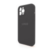 Чохол Full Silicone Case для Apple iPhone 12 Pro Max dark grey (15) закрита камера