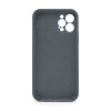 Чохол Full Silicone Case для Apple iPhone 12 Pro Max dark grey (15) закрита камера (без логотипу)