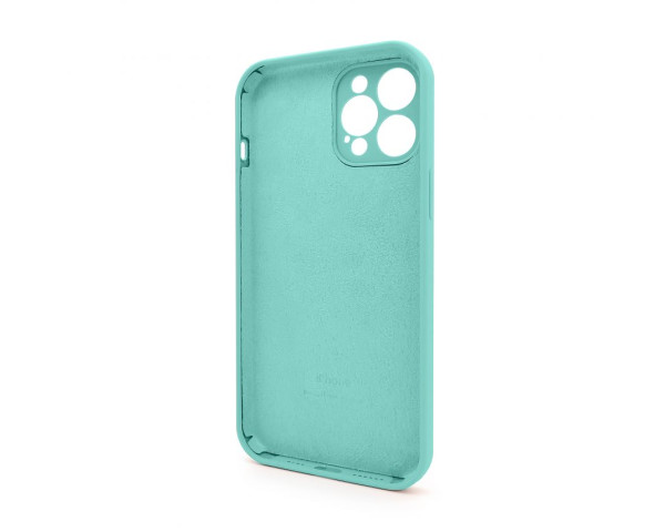 Чохол Full Silicone Case для Apple iPhone 12 Pro Max sea blue (21) закрита камера
