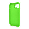 Чохол Full Silicone Case для Apple iPhone 12 Pro Max shiny green (40) закрита камера