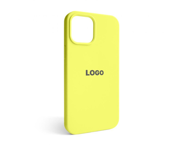 Чохол Full Silicone Case для Apple iPhone 12 Pro Max flash lime (41)