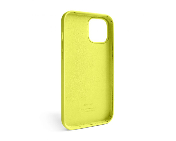 Чохол Full Silicone Case для Apple iPhone 12 Pro Max flash lime (41)