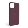 Чохол Full Silicone Case для Apple iPhone 12 Pro Max maroon (42)