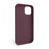 Чохол Full Silicone Case для Apple iPhone 12 Pro Max maroon (42)