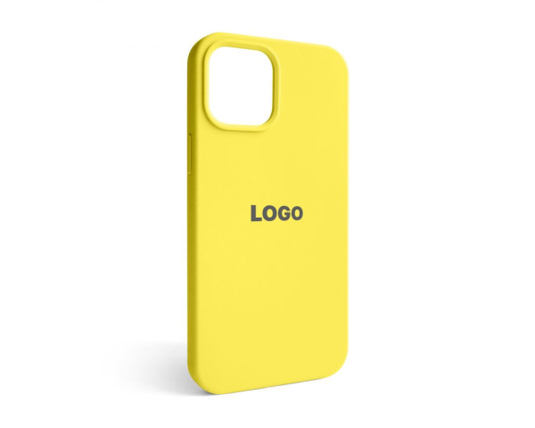 Чехол Full Silicone Case для Apple iPhone 12 Pro Max canary yellow (50)