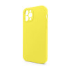 Чохол Full Silicone Case для Apple iPhone 12 Pro Max canary yellow (50) закрита камера (без логотипу)