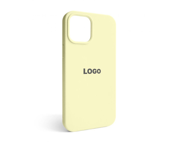 Чохол Full Silicone Case для Apple iPhone 12 Pro Max mellow yellow (51)