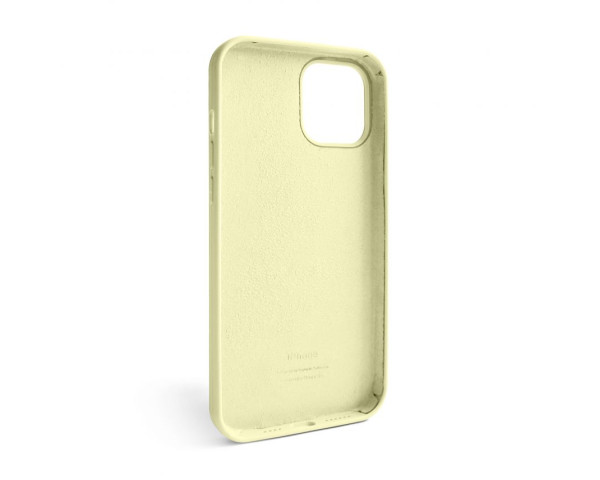 Чохол Full Silicone Case для Apple iPhone 12 Pro Max mellow yellow (51)
