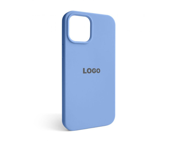 Чохол Full Silicone Case для Apple iPhone 12 Pro Max cornflower (53)