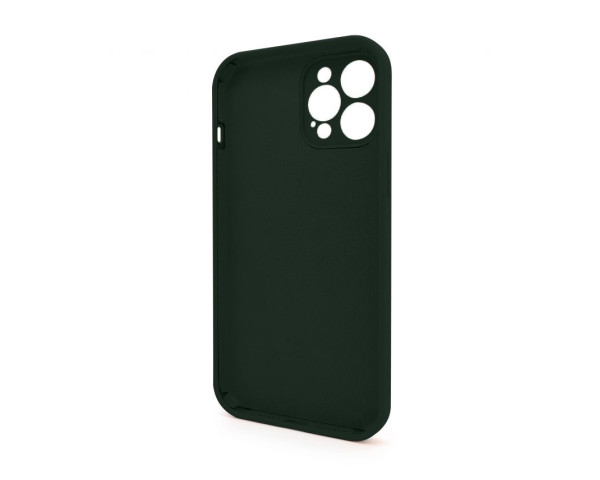 Чохол Full Silicone Case для Apple iPhone 12 Pro Max atrovirens green (54) закрита камера