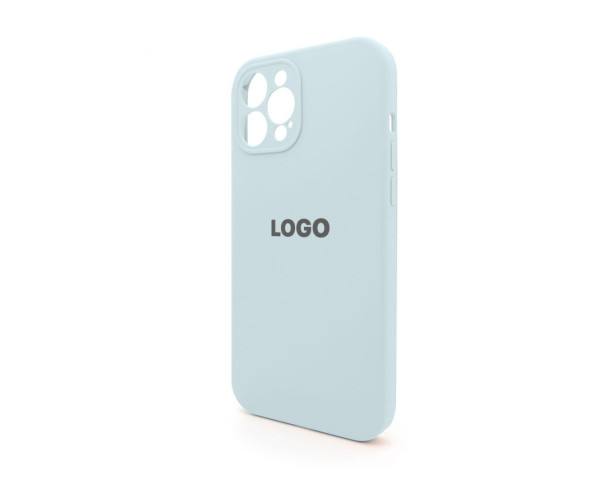 Чохол Full Silicone Case для Apple iPhone 12 Pro Max sky blue (58) закрита камера