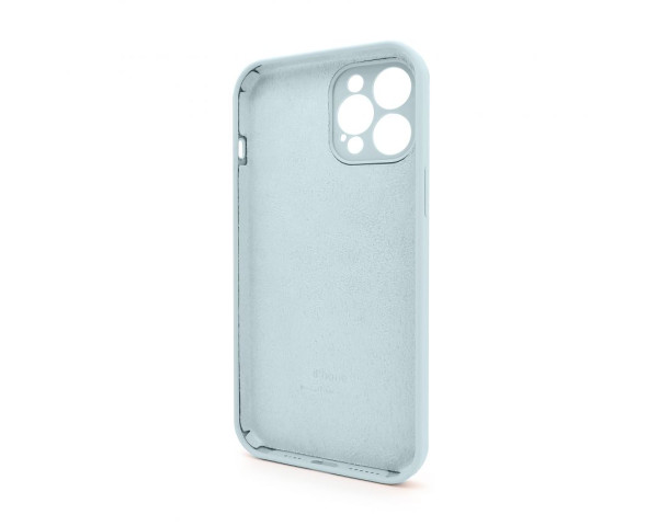Чохол Full Silicone Case для Apple iPhone 12 Pro Max sky blue (58) закрита камера