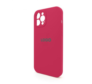 Чохол Full Silicone Case для Apple iPhone 12 Pro Max pomegranate (59) закрита камера