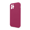 Чохол Full Silicone Case для Apple iPhone 12 Pro Max pomegranate (59) закрита камера (без логотипу)
