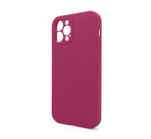 Чохол Full Silicone Case для Apple iPhone 12 Pro Max pomegranate (59) закрита камера (без логотипу)