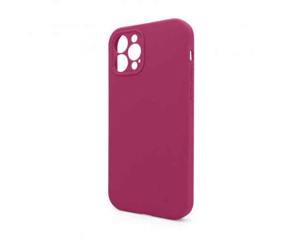 Чохол Full Silicone Case для Apple iPhone 12 Pro Max pomegranate (59) закрита камера (без логотипу)