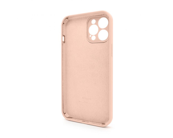 Чохол Full Silicone Case для Apple iPhone 12 Pro Max grapefruit (61) закрита камера