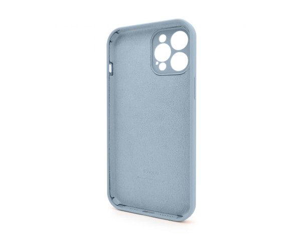 Чохол Full Silicone Case для Apple iPhone 12 Pro Max sierra blue (62) закрита камера