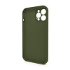 Чохол Full Silicone Case для Apple iPhone 12 Pro Max forest green (63) закрита камера