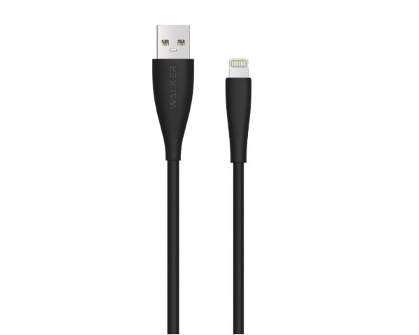 Кабель USB WALKER C305 Lightning black