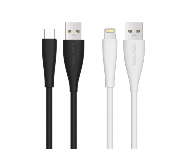 Кабель USB WALKER C305 Lightning black