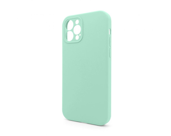 Чохол Full Silicone Case для Apple iPhone 12 Pro Max new blue (67) закрита камера (без логотипу)