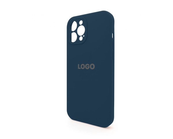 Чохол Full Silicone Case для Apple iPhone 12 Pro Max deep navy (68) закрита камера