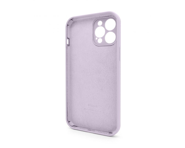 Чохол Full Silicone Case для Apple iPhone 12 Pro Max lilac purple (72) закрита камера (без логотипу)