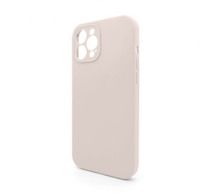 Чохол Full Silicone Case для Apple iPhone 12 Pro Max grey pink (73) закрита камера (без логотипу)