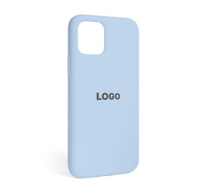 Чохол Full Silicone Case для Apple iPhone 12, 12 Pro light blue (05)