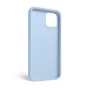Чехол Full Silicone Case для Apple iPhone 12, 12 Pro light blue (05)
