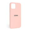Чохол Full Silicone Case для Apple iPhone 12, 12 Pro light pink (12)