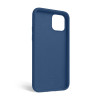 Чехол Full Silicone Case для Apple iPhone 12, 12 Pro blue cobalt (36)