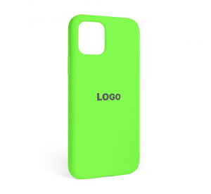 Чохол Full Silicone Case для Apple iPhone 12, 12 Pro shiny green (40)