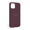 Чохол Full Silicone Case для Apple iPhone 12, 12 Pro maroon (42)