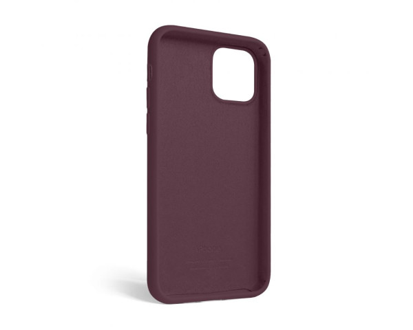 Чохол Full Silicone Case для Apple iPhone 12, 12 Pro maroon (42)