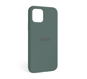 Чохол Full Silicone Case для Apple iPhone 12, 12 Pro pine green (55)