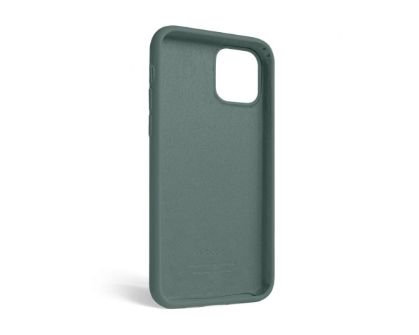 Чохол Full Silicone Case для Apple iPhone 12, 12 Pro pine green (55)