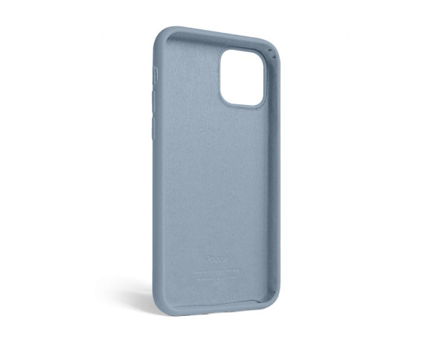 Чехол Full Silicone Case для Apple iPhone 12, 12 Pro sierra blue (62)