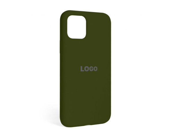 Чехол Full Silicone Case для Apple iPhone 12, 12 Pro forest green (63)