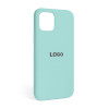 Чехол Full Silicone Case для Apple iPhone 12, 12 Pro new blue (67)