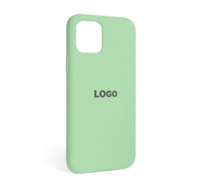 Чохол Full Silicone Case для Apple iPhone 12, 12 Pro pistachio (71)